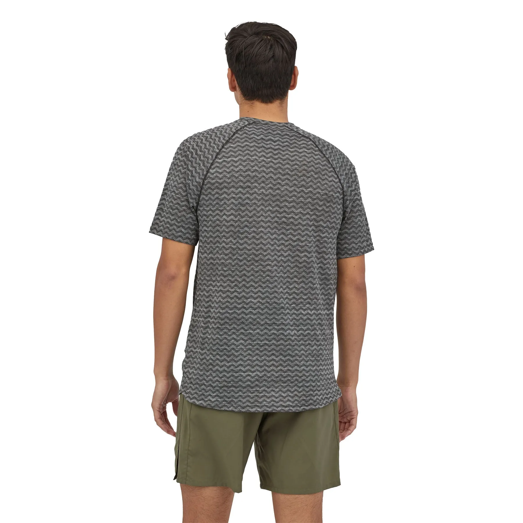 M's Ridge Flow Running Shirt - 100% Recycled Polyester