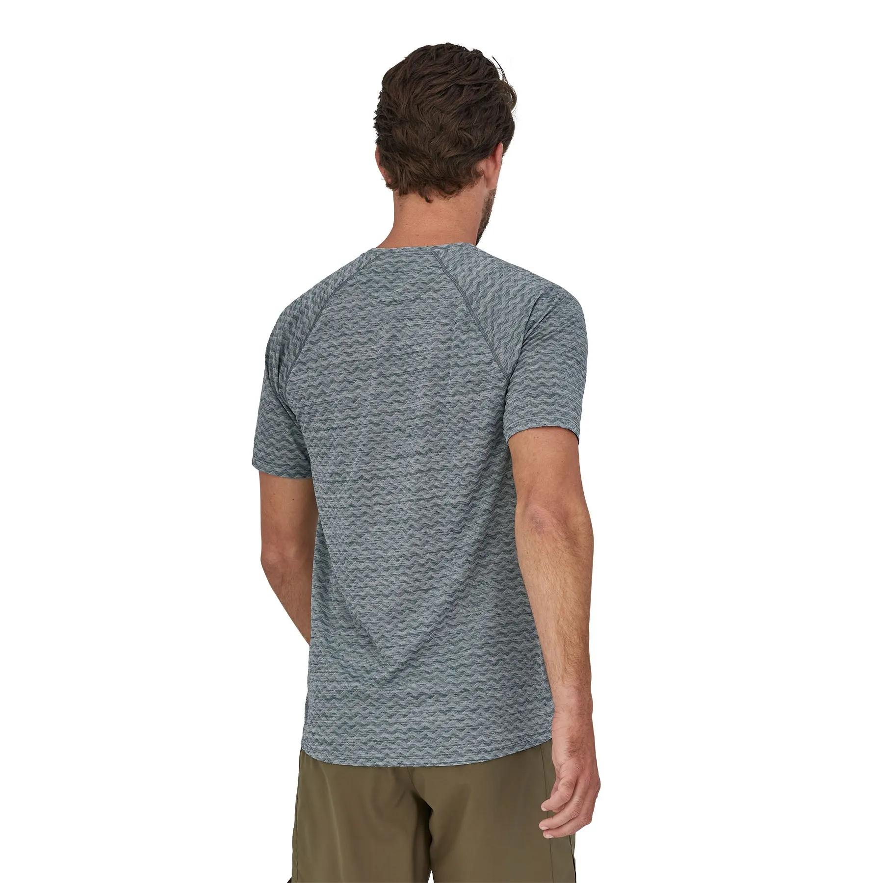 M's Ridge Flow Running Shirt - 100% Recycled Polyester