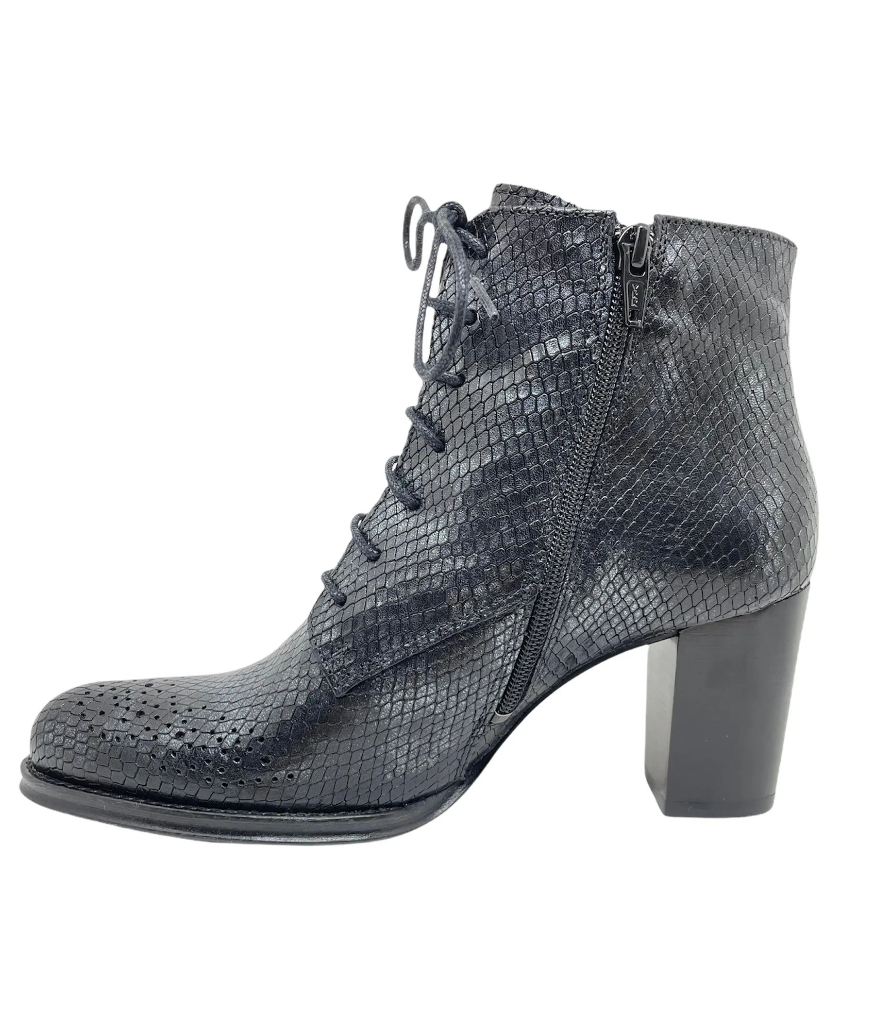 MURATTI CHARLOTTE noir argent BOTTINES TALON