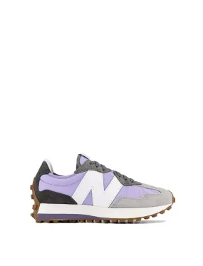 New Balance Womens 327 Trainers Cyber Lilac / White