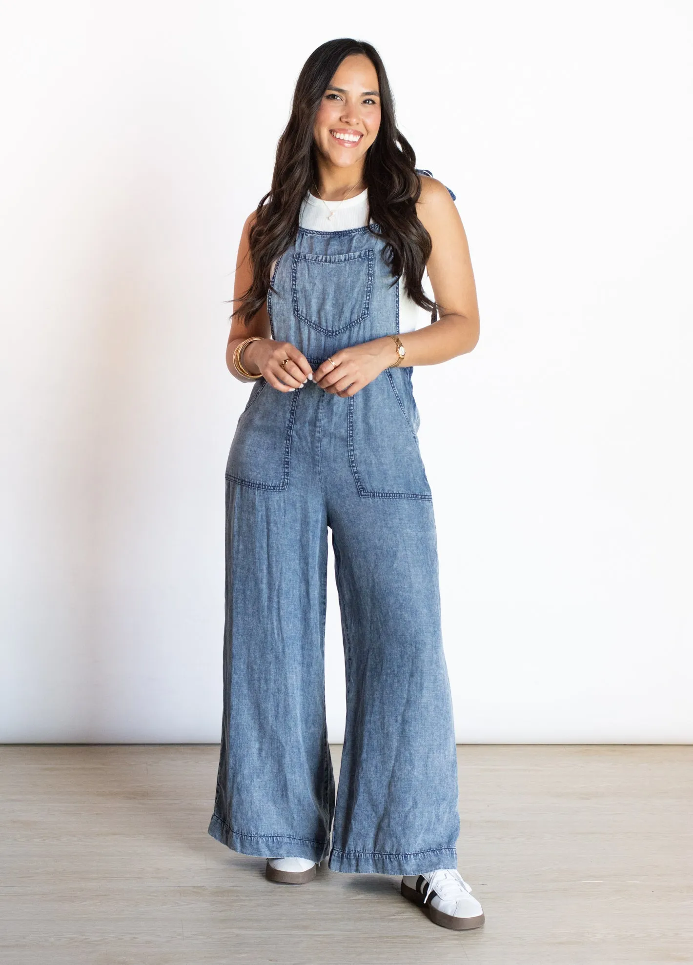 Not Slowing Down Tencel Jumpsuit