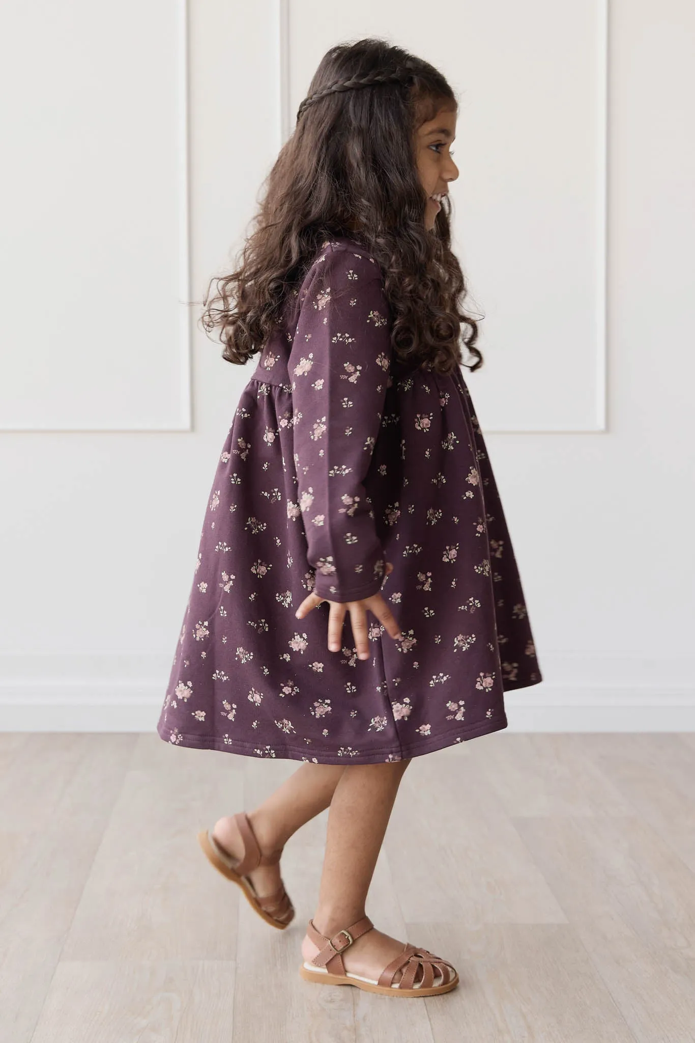 Organic Cotton Charlotte Dress - Petite Fleur