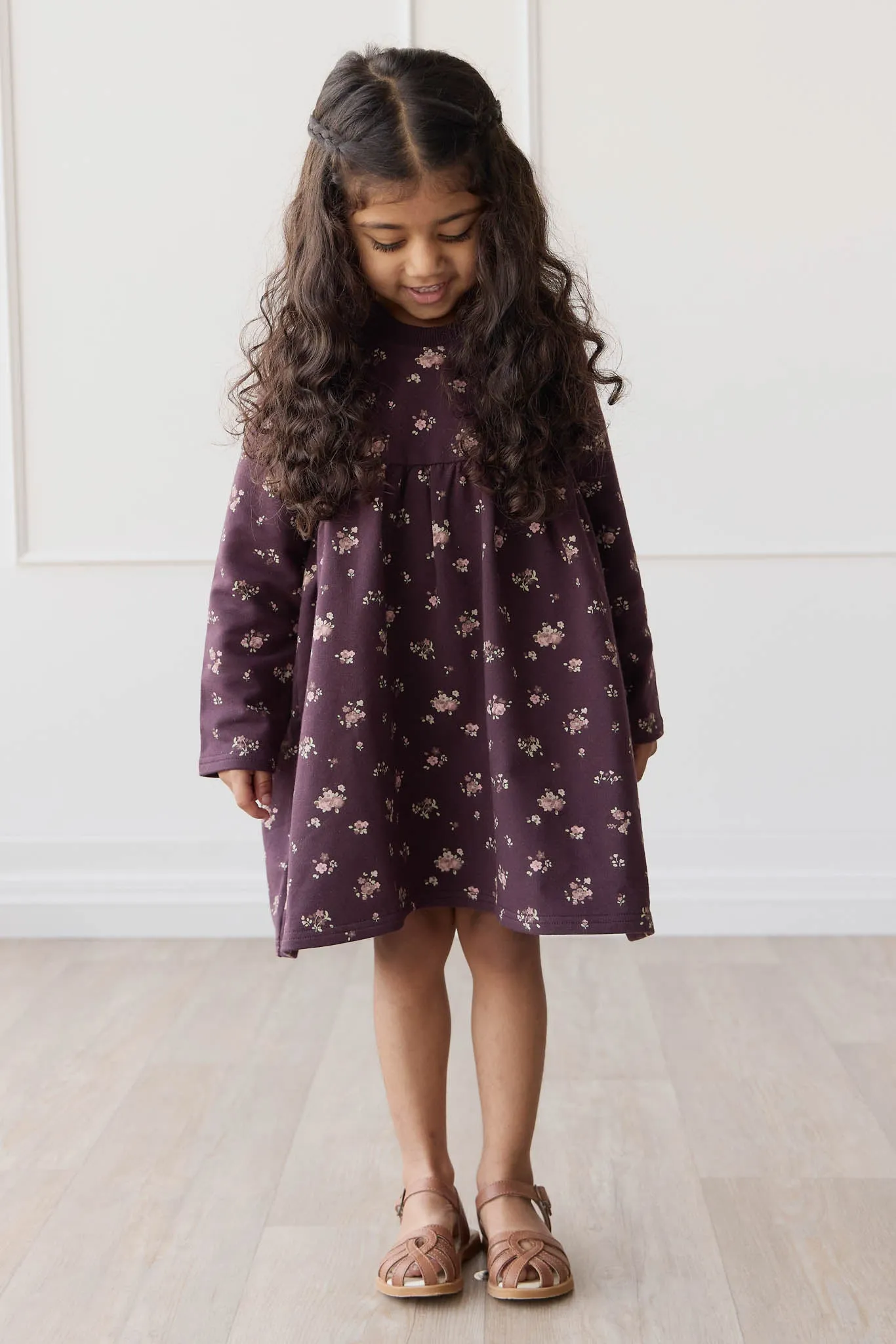 Organic Cotton Charlotte Dress - Petite Fleur