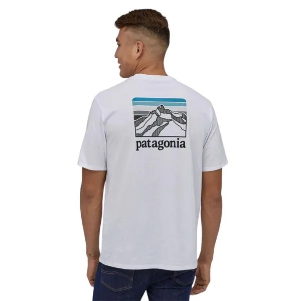 Patagonia Line Logo Ridge Pocket Responsibili-Tee Mens