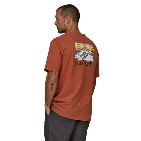 Patagonia Line Logo Ridge Pocket Responsibili-Tee Mens