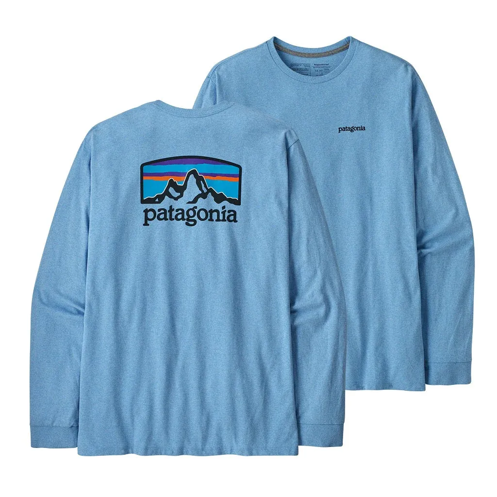 Patagonia Men's Long Sleeve Fitz Roy Horizons Responsibili-Tee - Past Season