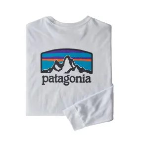 Patagonia Men's Long Sleeve Fitz Roy Horizons Responsibili-Tee - Past Season