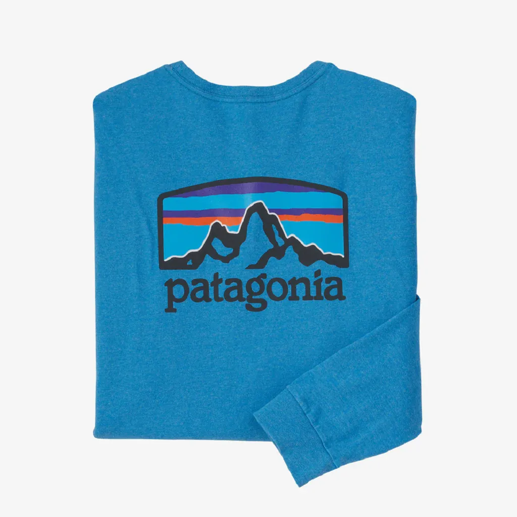 Patagonia Men's Long Sleeve Fitz Roy Horizons Responsibili-Tee - Past Season