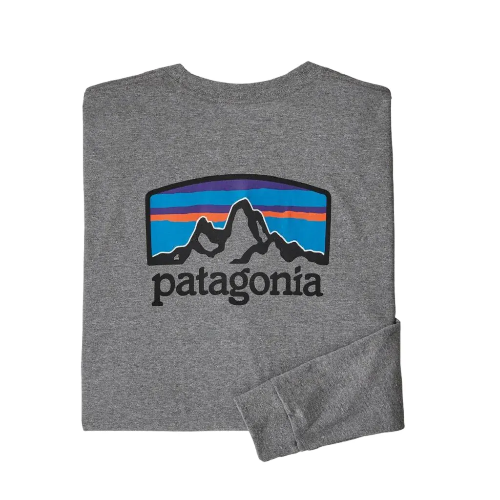 Patagonia Men's Long Sleeve Fitz Roy Horizons Responsibili-Tee - Past Season