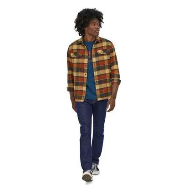 Patagonia Mens Long Sleeve Fjord Flannel Shirt