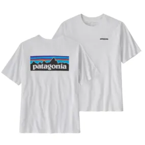 PATAGONIA P-6 Logo Responsibili-Tee White