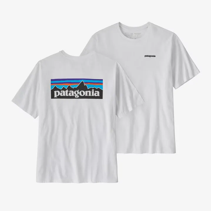 Patagonia P-6 Logo Responsibili-Tee - White