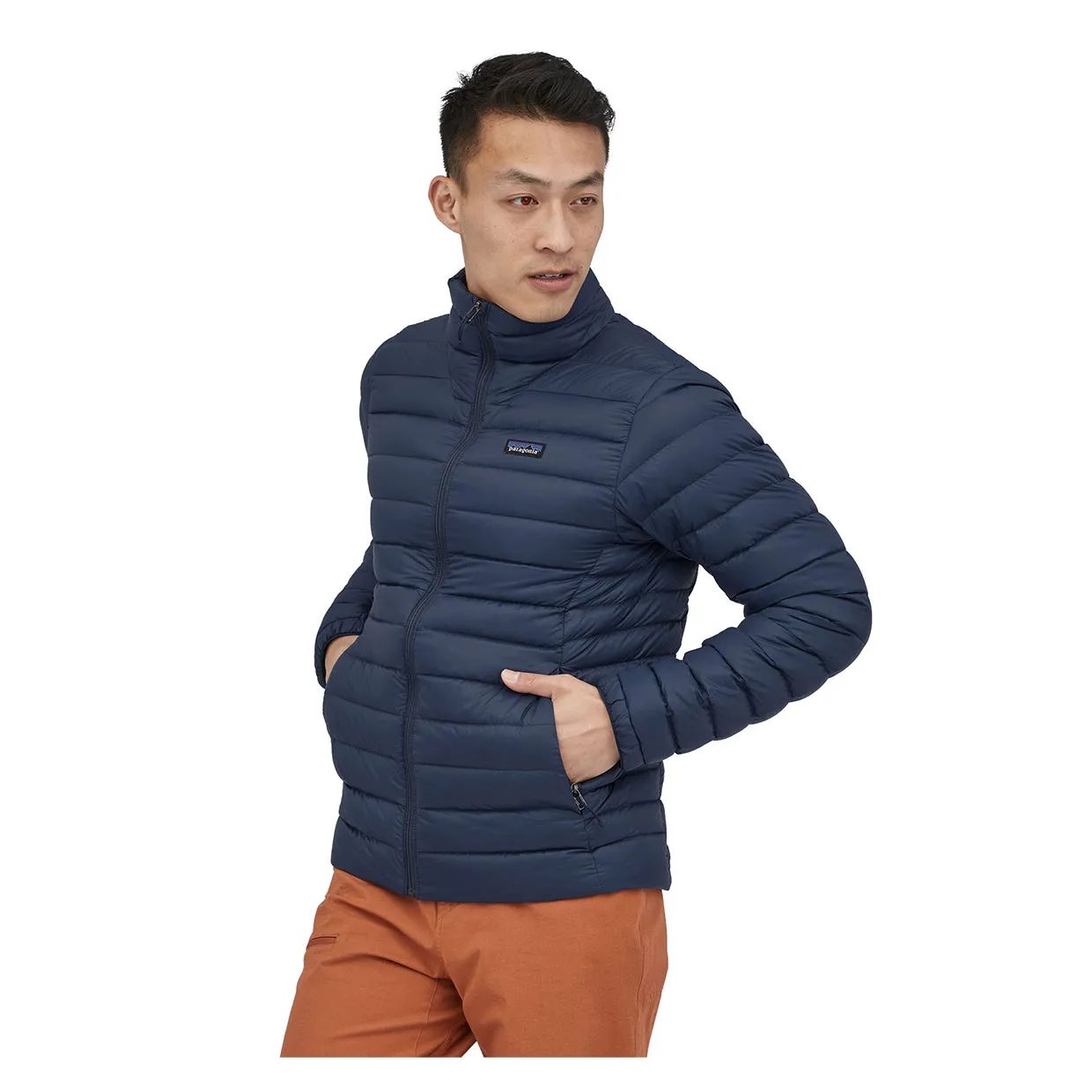 Piumino Uomo Patagonia Down Sweater Blu