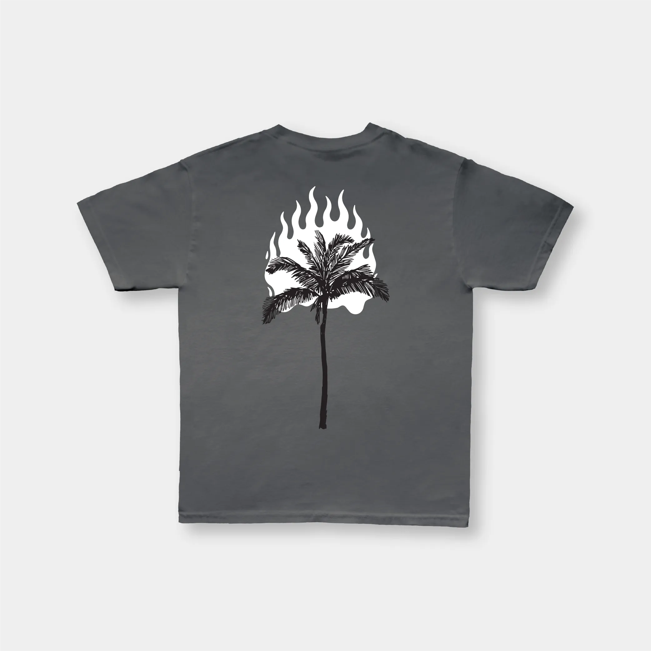 SAVE LA ROSE TEE VINTAGE BLACK (WHITE/BLACK)