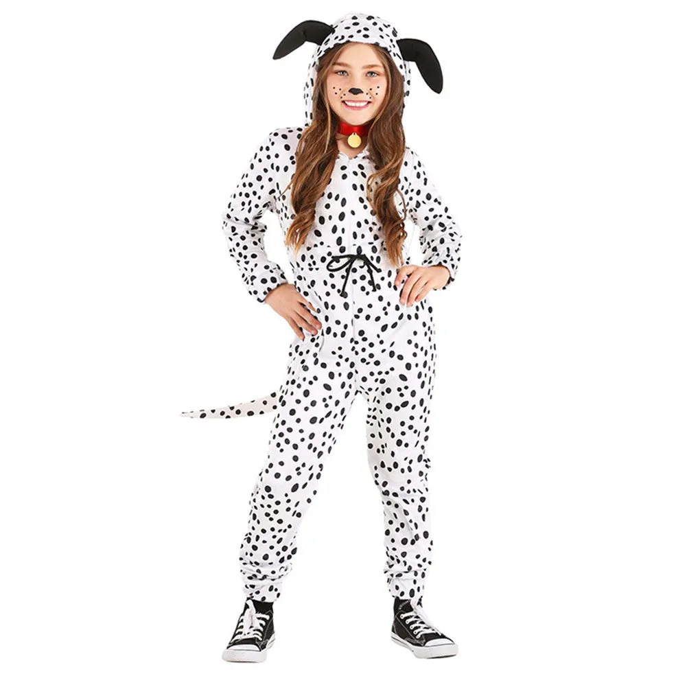 Spotted Dog Cosplay Costume Outfits Halloween Carnival Suit