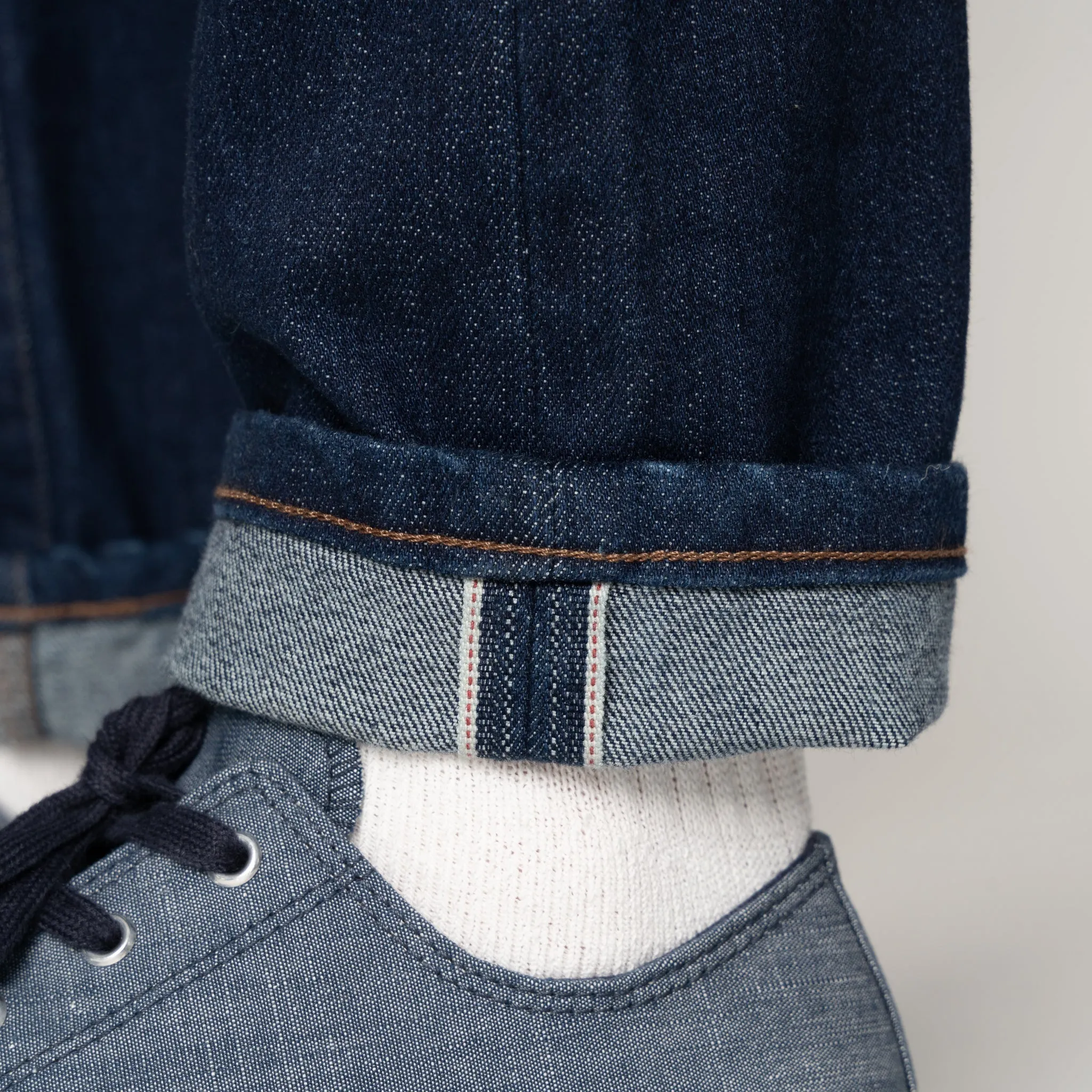 Stacked Guy - Blue Comfort Stretch Selvedge