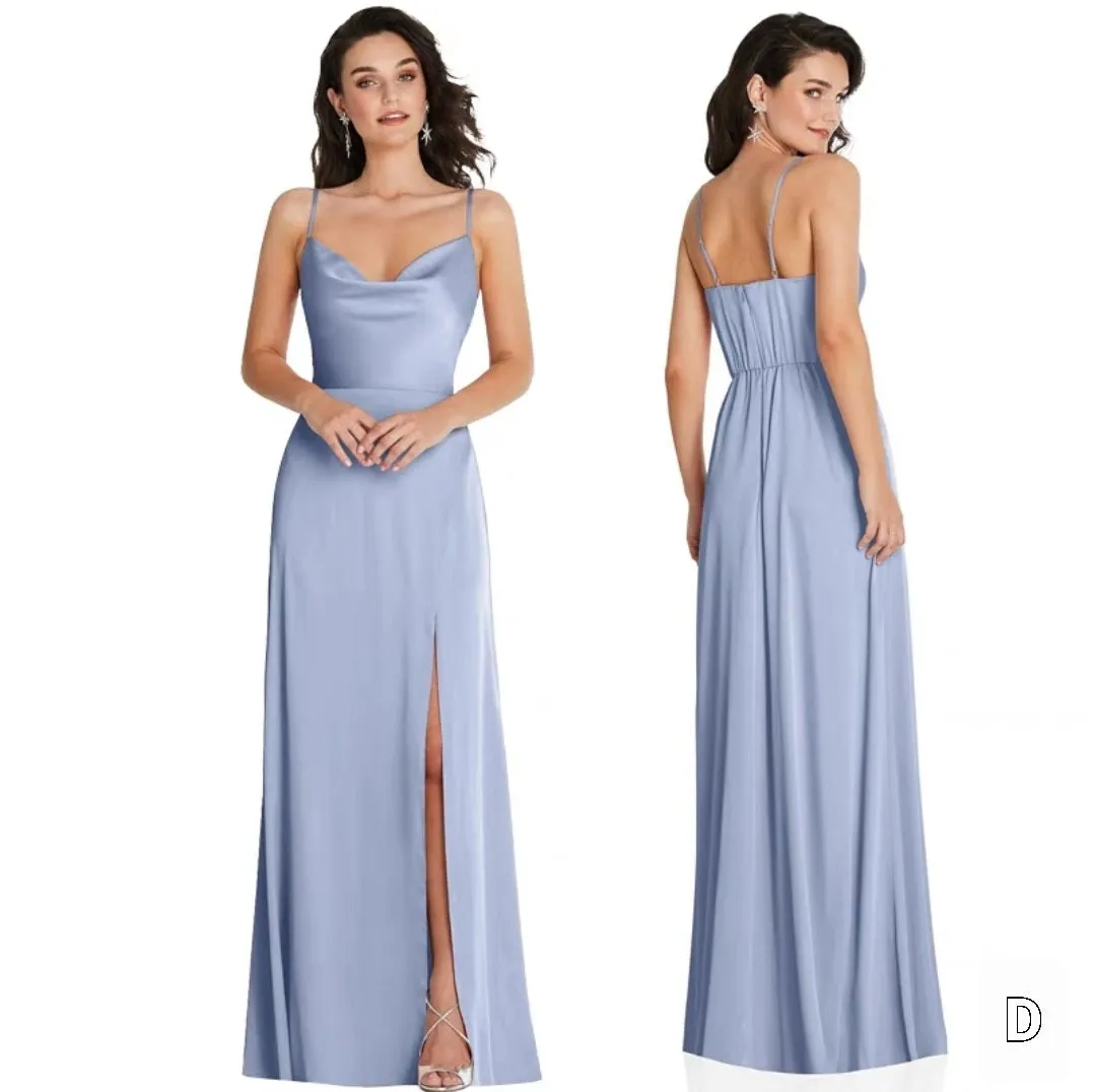 The Charlotte Satin Bridesmaid Series (Customisable)