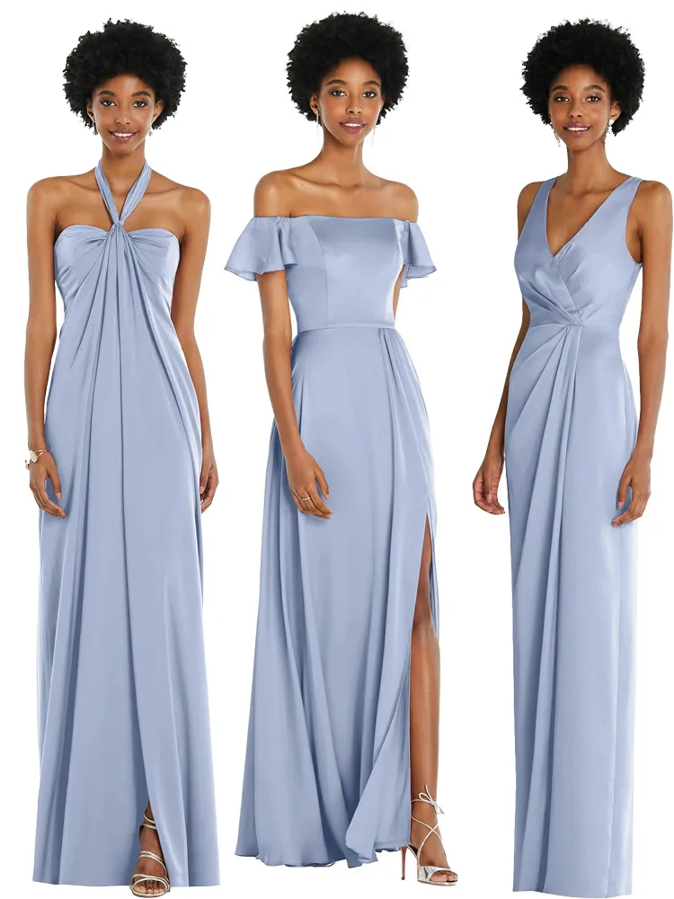 The Charlotte Satin Bridesmaid Series (Customisable)