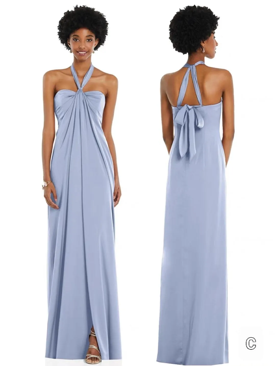 The Charlotte Satin Bridesmaid Series (Customisable)