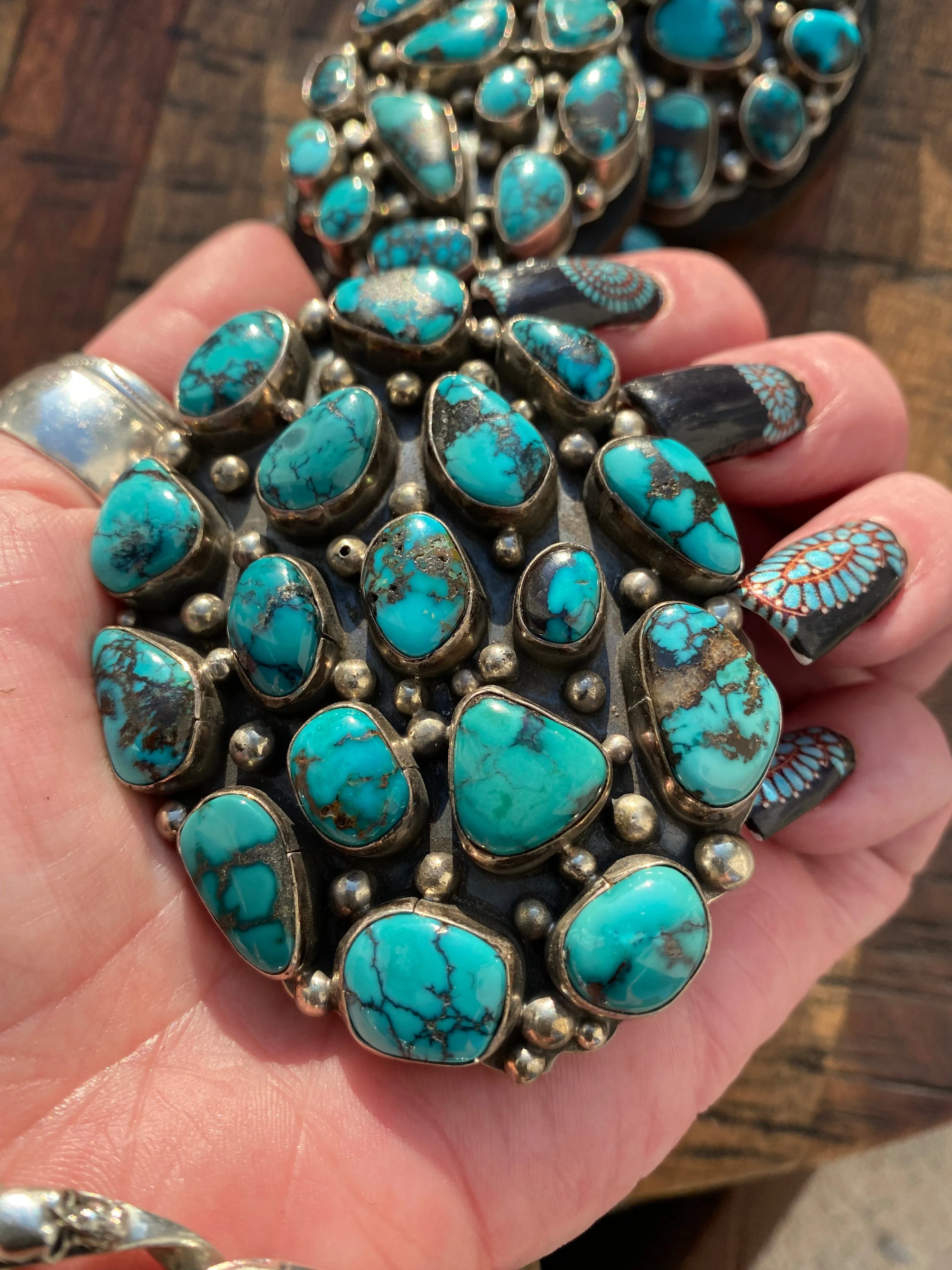 The "Boaz" Turquoise Cluster Belt