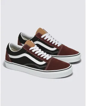 VANS UNISEX Old Skool Color Block (Black/Brown)