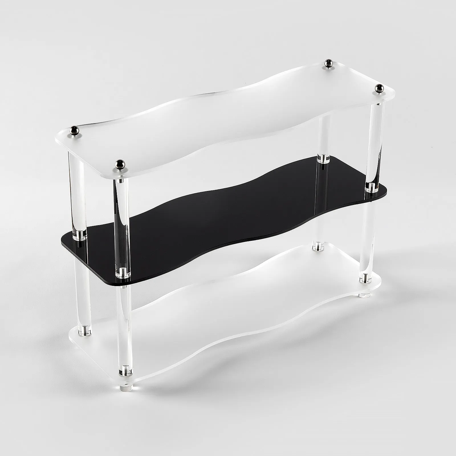 VENTRAY HOME Acrylic 3-Tier Storage Rack - Black