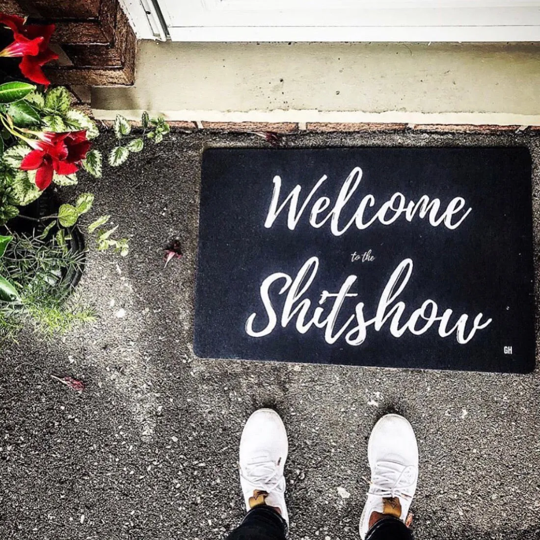 Welcome to the S show Doormat