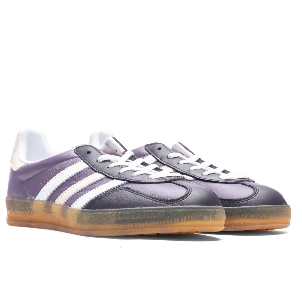 Women's Gazelle Indoor -  Shadow Violet/Footwear White/Wonder Quartz