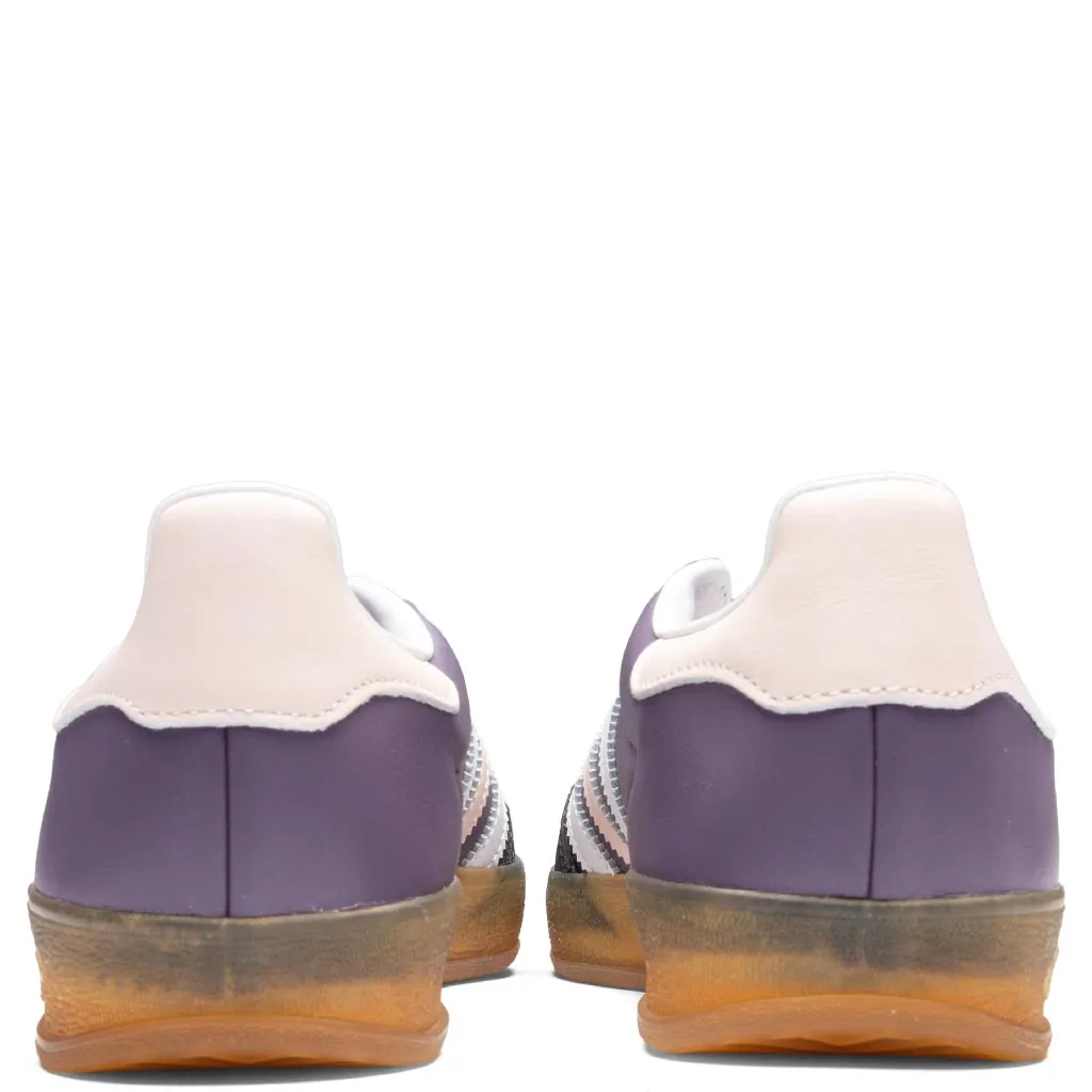 Women's Gazelle Indoor -  Shadow Violet/Footwear White/Wonder Quartz