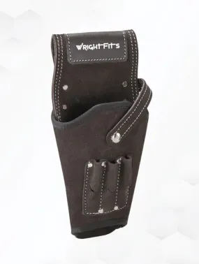 WrightFits Leather Drill Holster Tool Belt Pouch