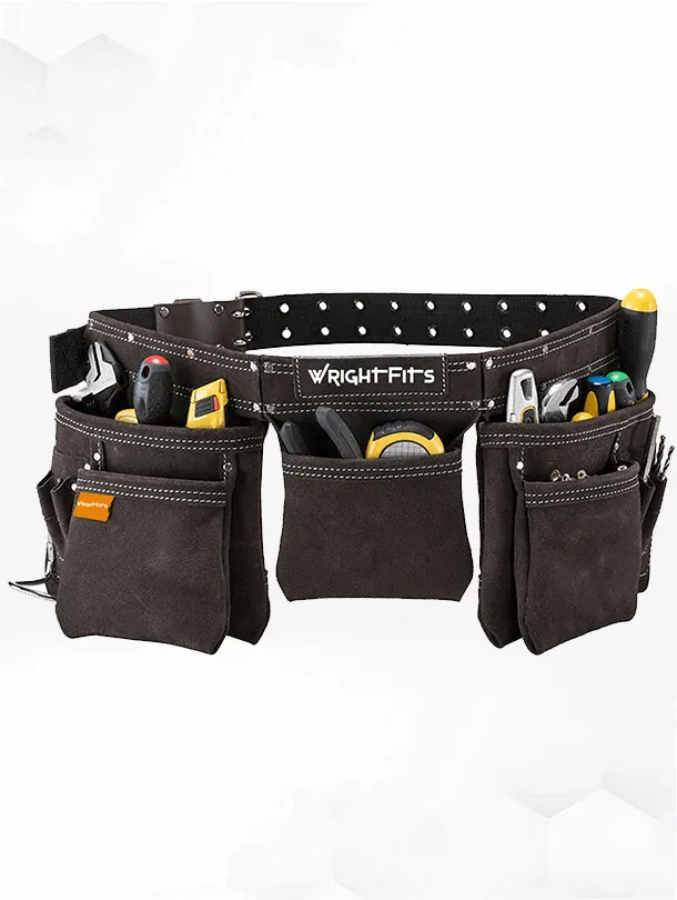 WrightFits Leather Tool Belt Apron