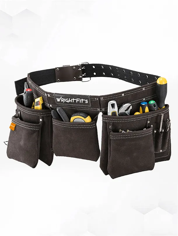 WrightFits Leather Tool Belt Apron